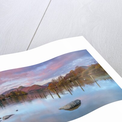 Lake surrounded by mountains by Assaf Frank